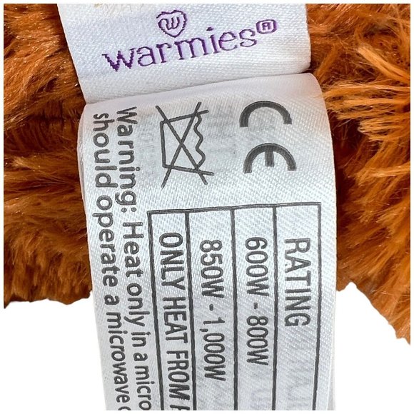 Intelex Warmies Large Fox Plush 9” Sitting Stuffed Animal Toy Microwave Sensory - Picture 7 of 7